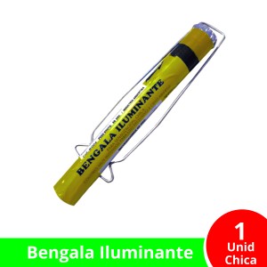 BENGALA ILUMINANTE CHICA AMARILLA x 1u